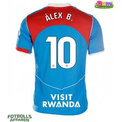 Atletico Madrid Alex Baena #10 Tredje Tröja Kvinnor 2025-26 Kortärmad